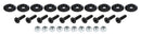 ALLSTAR PERFORMANCE Countersunk Bolt Kit Black 10pk ALL18680