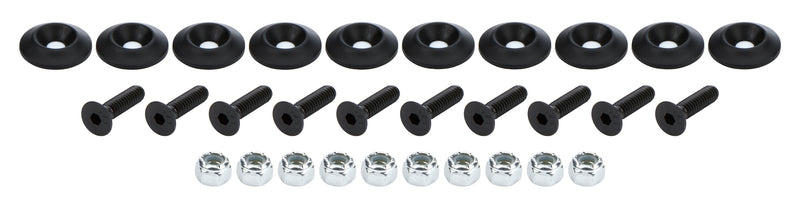 ALLSTAR PERFORMANCE Countersunk Bolt Kit Black 10pk ALL18680