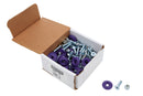 ALLSTAR PERFORMANCE Countersunk Bolt Kit Purple 50pk ALL18687-50