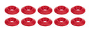 ALLSTAR PERFORMANCE Countersunk Washer Red 10pk ALL18692