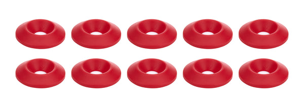ALLSTAR PERFORMANCE Countersunk Washer Red 10pk ALL18692