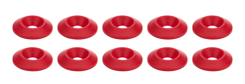 ALLSTAR PERFORMANCE Countersunk Washer Red 10pk ALL18692