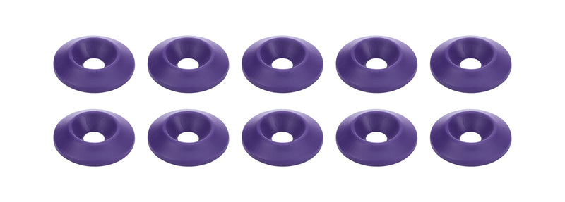 ALLSTAR PERFORMANCE Countersunk Washer Purple 10pk ALL18697