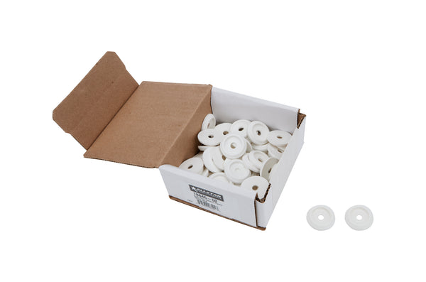 ALLSTAR PERFORMANCE Body Bolt Washer Plastic White 50pk ALL18846-50