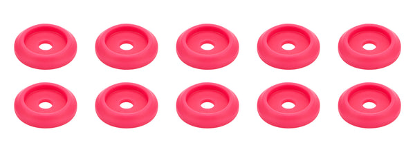 ALLSTAR PERFORMANCE Body Bolt Washer Plastic Pink 10pk ALL18851