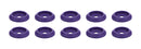 ALLSTAR PERFORMANCE Body Bolt Washer Plastic Purple 10pk ALL18852