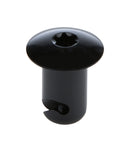 ALLSTAR PERFORMANCE Oval Hd T-30 Torx Fast. 7/16 .500in 10pk Alum Bl ALL19073