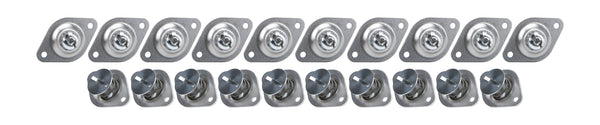 ALLSTAR PERFORMANCE Flush Hd S/E Fasteners 7/16 .550in 10pk Steel ALL19110