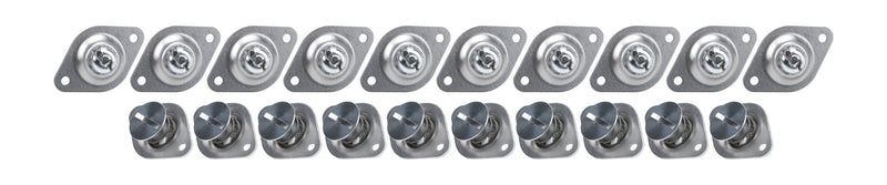 ALLSTAR PERFORMANCE Flush Hd S/E Fasteners 7/16 .550in 10pk Steel ALL19110