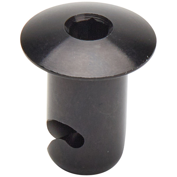 ALLSTAR PERFORMANCE Oval Allen Hd Fasteners 7/16 .500in 10pk Alum Bk ALL19176