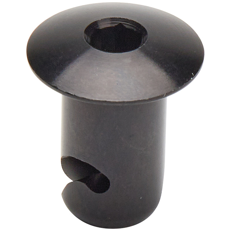 ALLSTAR PERFORMANCE Oval Allen Hd Fasteners 7/16 .500in 10pk Alum Bk ALL19176