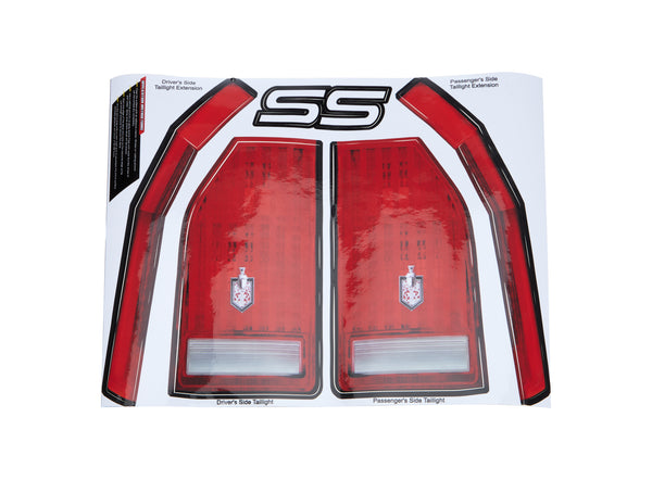 ALLSTAR PERFORMANCE M/C SS Tail Decal Kit 1983-88 ALL23017