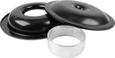 ALLSTAR PERFORMANCE LW 14in A/C Kit Black No Element 2in Spacer ALL25907