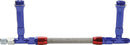 ALLSTAR PERFORMANCE Fuel Line Kit 9-5/16in Std Holley -6AN Blue ALL26154