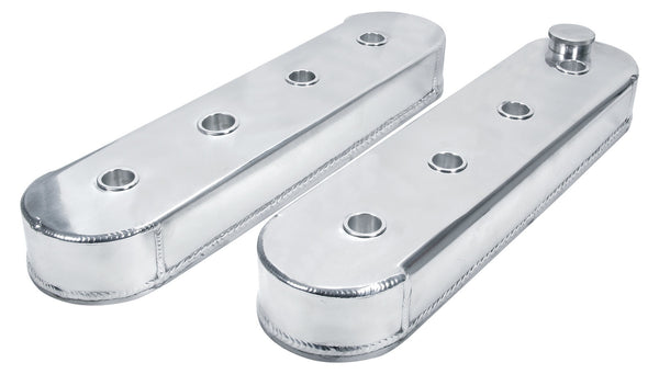 ALLSTAR PERFORMANCE Valve Covers LS Fab Aluminum w/o Coil Mount ALL26210