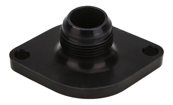 ALLSTAR PERFORMANCE Aluminum Water Neck -16AN Black ALL30376