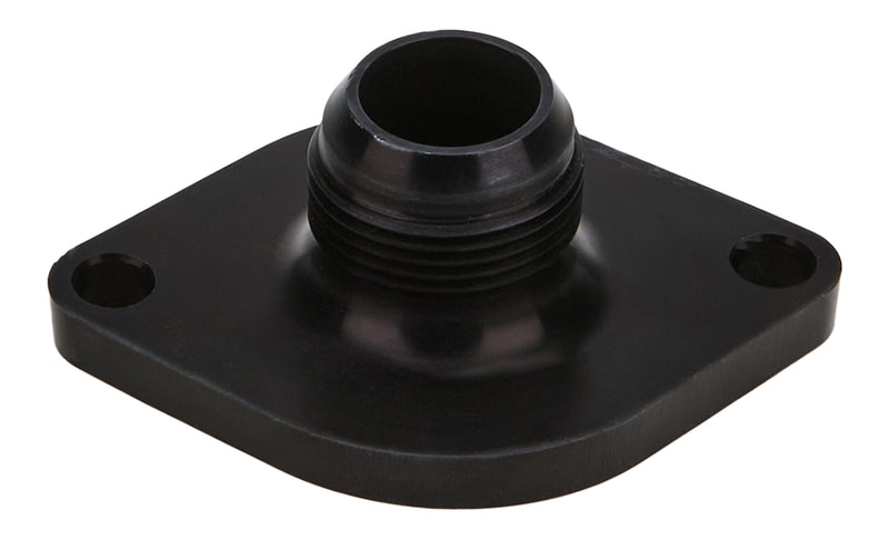 ALLSTAR PERFORMANCE Aluminum Water Neck -16AN Black ALL30376