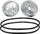 ALLSTAR PERFORMANCE 1:1 Pulley Kit for use w/o Power Steering ALL31083