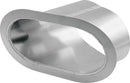 ALLSTAR PERFORMANCE Exhaust Shield Oval Dual Angle Exit ALL34182
