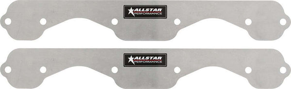 ALLSTAR PERFORMANCE Exhaust Block Off Plates SBC Standard Aluminum ALL34212