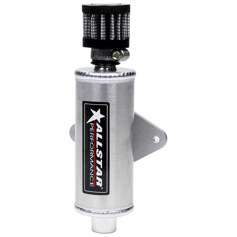 ALLSTAR PERFORMANCE Mini Breather Tank Panel Mount ALL36142