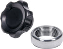 ALLSTAR PERFORMANCE Filler Cap Black with Weld-In Steel Bung Small ALL36167