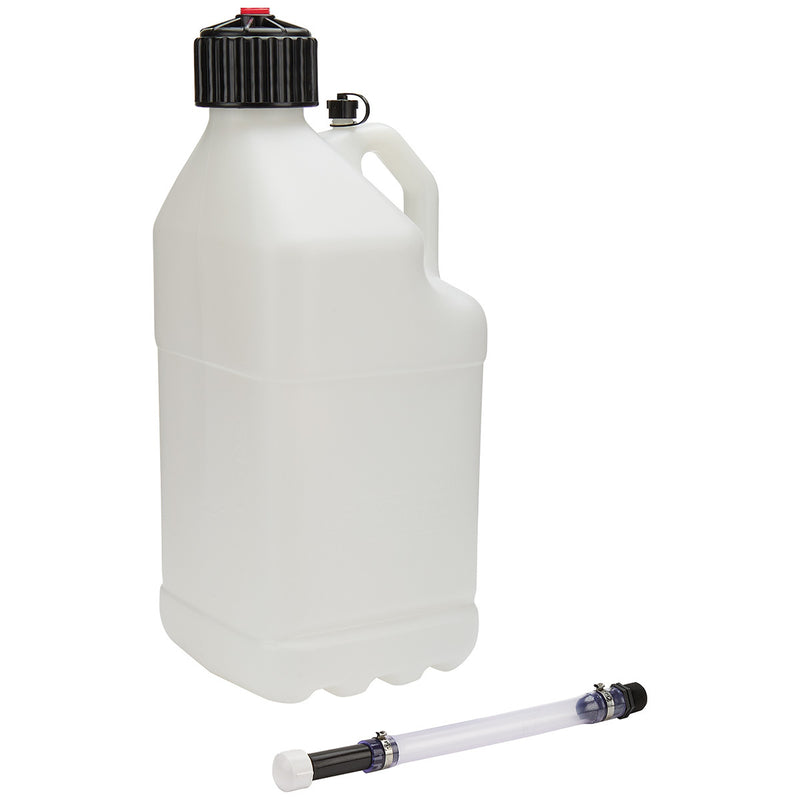 ALLSTAR PERFORMANCE Utility Jug 5 Gal w/Filler Hose Clear ALL40120