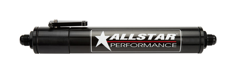 ALLSTAR PERFORMANCE Fuel Filter w/ Shut Off 8AN No Element ALL40197