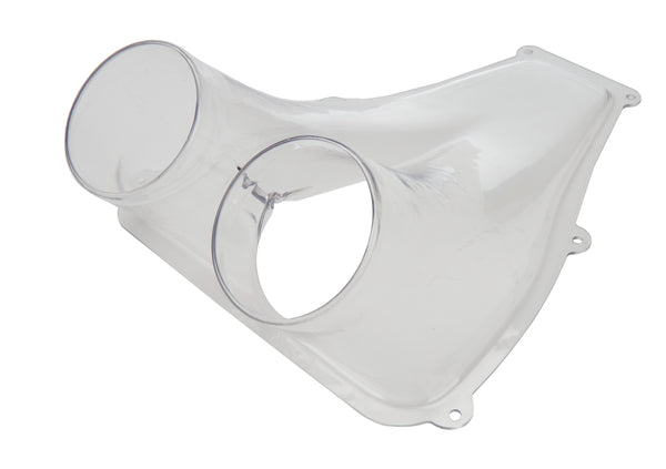 ALLSTAR PERFORMANCE Brake Duct Teardrop Clear Double Hole ALL42144