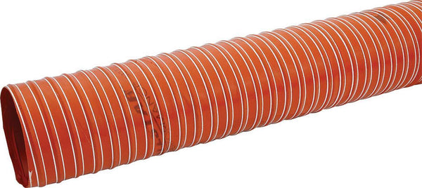 ALLSTAR PERFORMANCE Brake Duct Hose 4 x 10ft Orange 550 Deg ALL42155