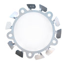 ALLSTAR PERFORMANCE Brake Fan Steel RH Wide 5 ALL42173