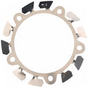 ALLSTAR PERFORMANCE Brake Fan Alum LH Wide 5 ALL42176