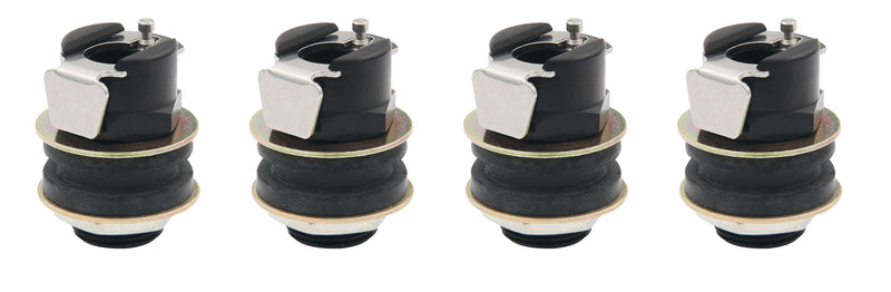 ALLSTAR PERFORMANCE Quick Disconnects 4pk Aluminum ALL44062