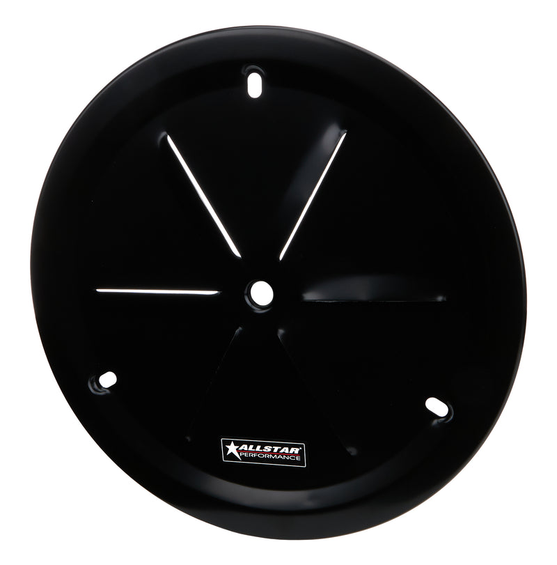 ALLSTAR PERFORMANCE Aluminum Wheel Cover Weld Louvered Black ALL44141