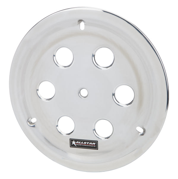 ALLSTAR PERFORMANCE Aluminum Wheel Cover Weld Multi Hole Polished ALL44142