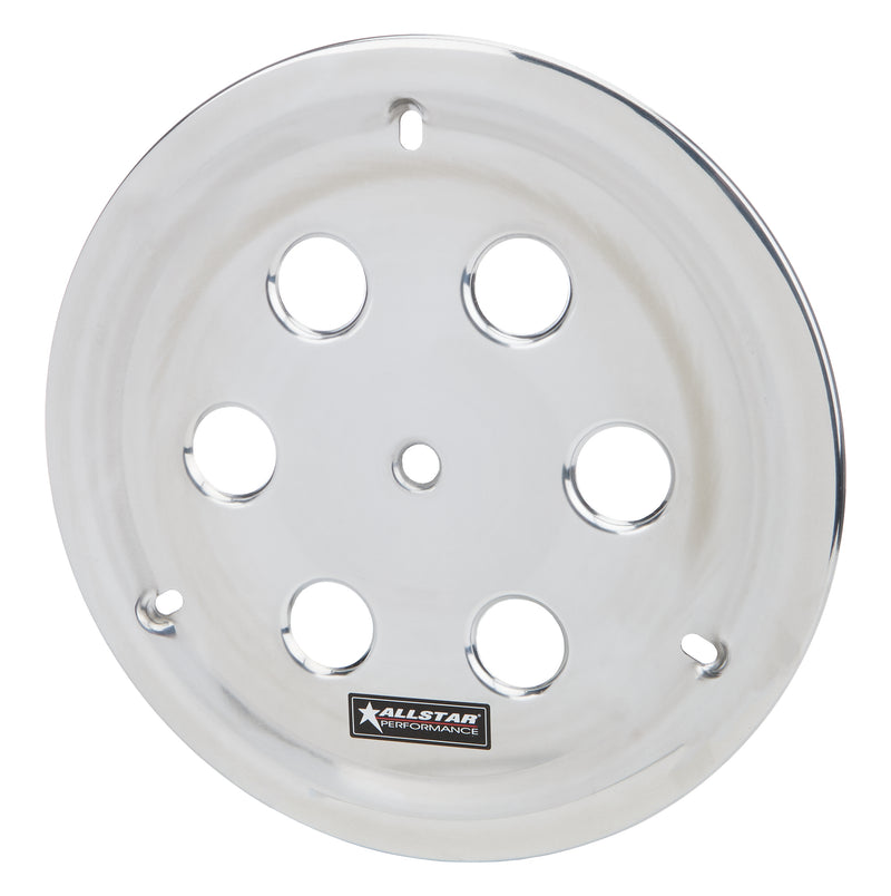ALLSTAR PERFORMANCE Aluminum Wheel Cover Weld Multi Hole Polished ALL44142