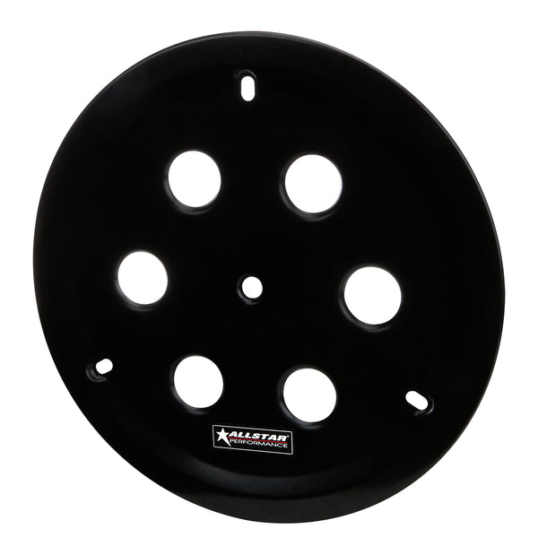 ALLSTAR PERFORMANCE Aluminum Wheel Cover Weld Multi Hole Black ALL44143