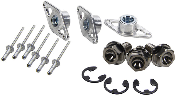 ALLSTAR PERFORMANCE Sprint Wheel Cover Bolt Kit Titanium ALL44266