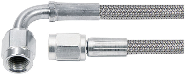 ALLSTAR PERFORMANCE 26in #3 Line -3 Str/-3 90 Deg Tube Style ALL46304-26