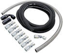 ALLSTAR PERFORMANCE Power Steering Hose Kit Rack Front ALL48200