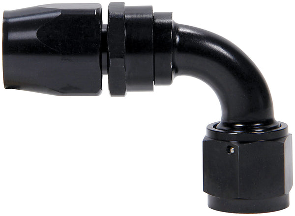 ALLSTAR PERFORMANCE Hose End 90 Degree -10 Black ALL48278