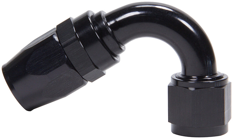ALLSTAR PERFORMANCE Hose End 120 Degree -10 Black ALL48279