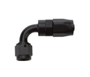 ALLSTAR PERFORMANCE Reusable Hose End Black 90 Deg Elbow -6 ALL49352