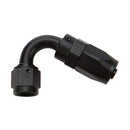 ALLSTAR PERFORMANCE Reusable Hose End Black 120 Deg Elbow -8 ALL49363