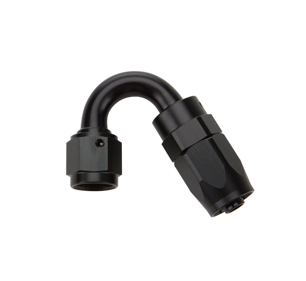ALLSTAR PERFORMANCE Reusable Hose End Black 150 Deg Elbow -6 ALL49372