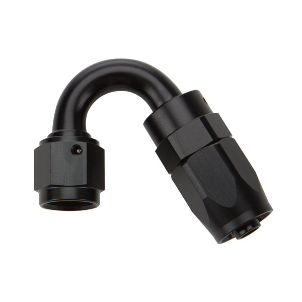 ALLSTAR PERFORMANCE Reusable Hose End Black 150 Deg Elbow -8 ALL49373