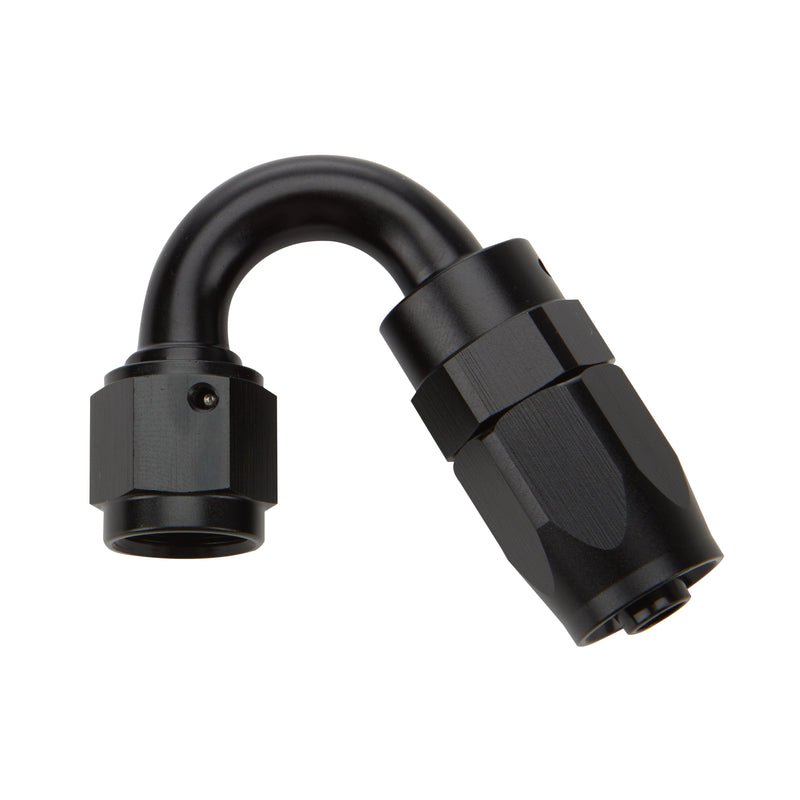 ALLSTAR PERFORMANCE Reusable Hose End Black 150 Deg Elbow -8 ALL49373