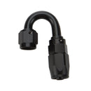 ALLSTAR PERFORMANCE Reusable Hose End Black 180 Deg Elbow -10 ALL49384