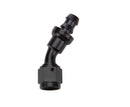 ALLSTAR PERFORMANCE Pushlock Hose End Black 30 Deg Elbow -6 ALL49422