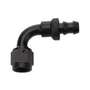 ALLSTAR PERFORMANCE Pushlock Hose End Black 90 Deg Elbow -10 ALL49454
